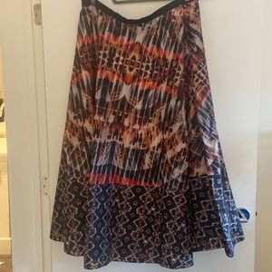 Anthropologie Kaleidoscope Maxi Skirt